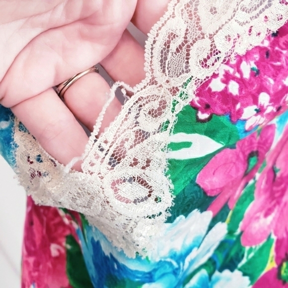 Vintage Victoria's Secret Gold Label Floral Camisole Lingerie - Picture 11 of 14